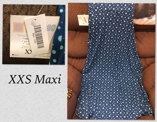 NWT Lularoe XXS Maxi skirt