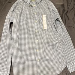 Blue Button Up Shirt