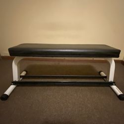 Fitness Gear Workout Bench With Dumbbell Storage