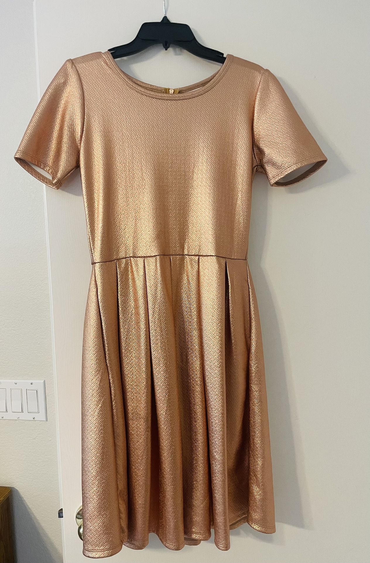 Rose Gold LuLaRoe Dress