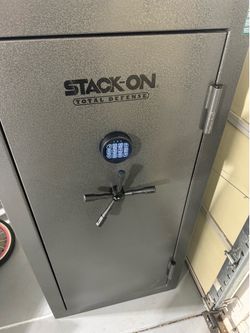 large safe Fire Resistant Safe, Electronic Lock w/Backup Key, Gun Safe, Hammertone Black Gloss