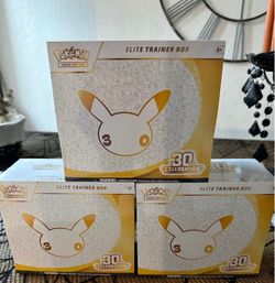 Pokemon 30th celebration Elite Trainer Box