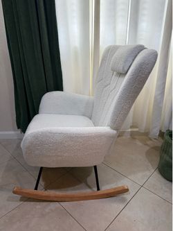 White Nursing Rocking Chair Only