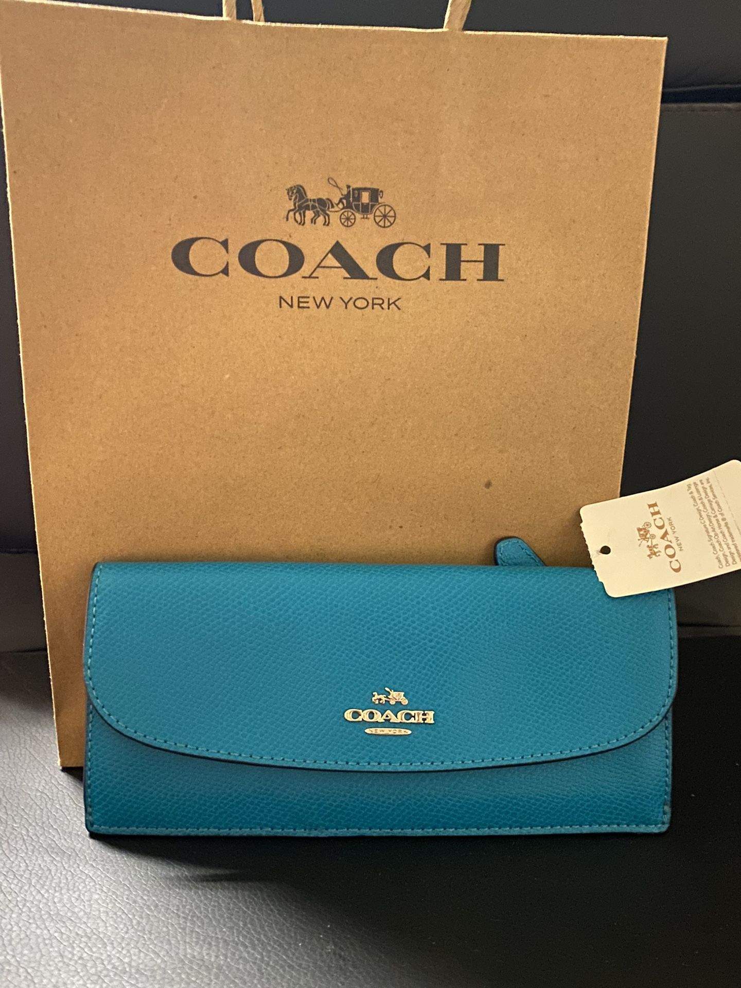 Coach Slim Leather Wallet