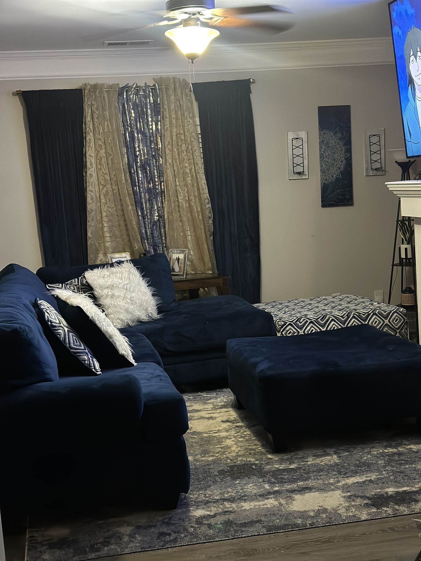 Rugs And Decorations Included