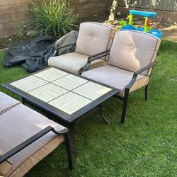 Patio Furniture (with Cover)