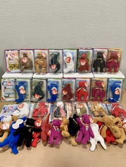 Lot of 36 McDonald’s 2000 Legend Series TY Beanie Babies Complete Set New W/Tag