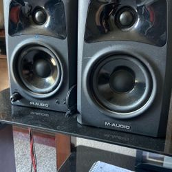 M audio speakers