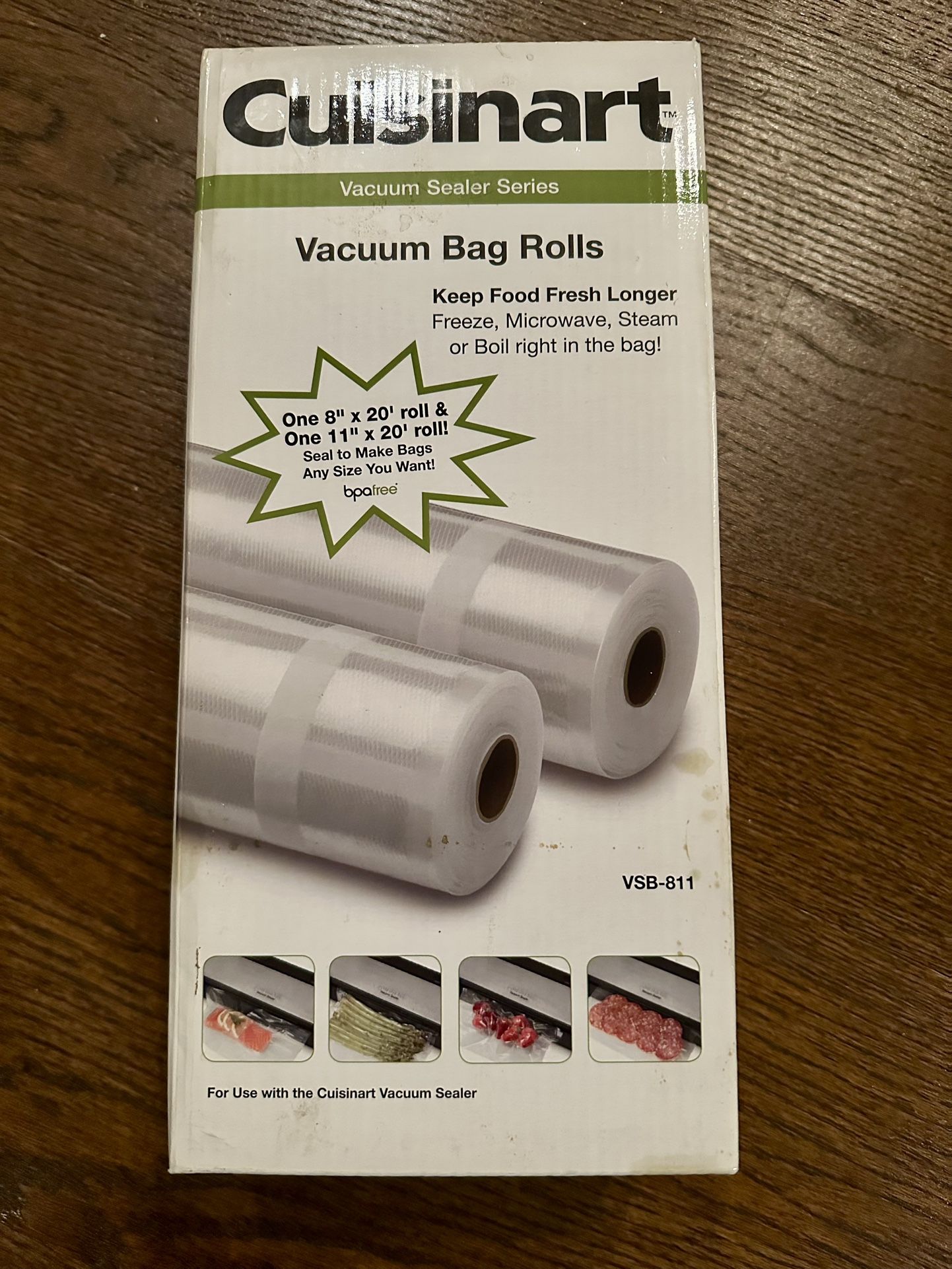 Cuisinart Vacuum Bag Rolls- 2 sizes