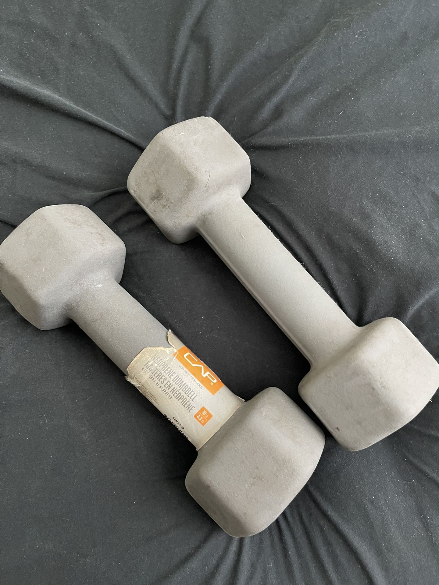 CAP - 10 lb dumbbell set