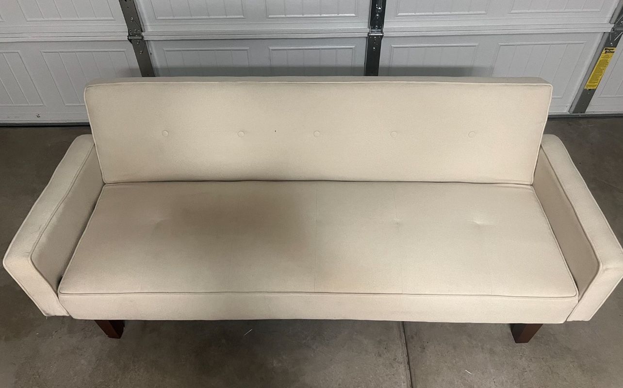 Futon Sofa Beige Color