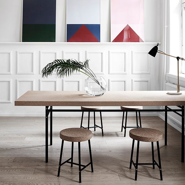 FREE - IKEA Sinnerlig Cork Table - Must Go ASAP