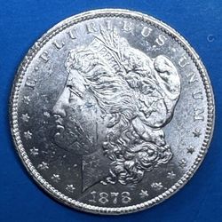 1878 CC Morgan Silver Dollar BU 