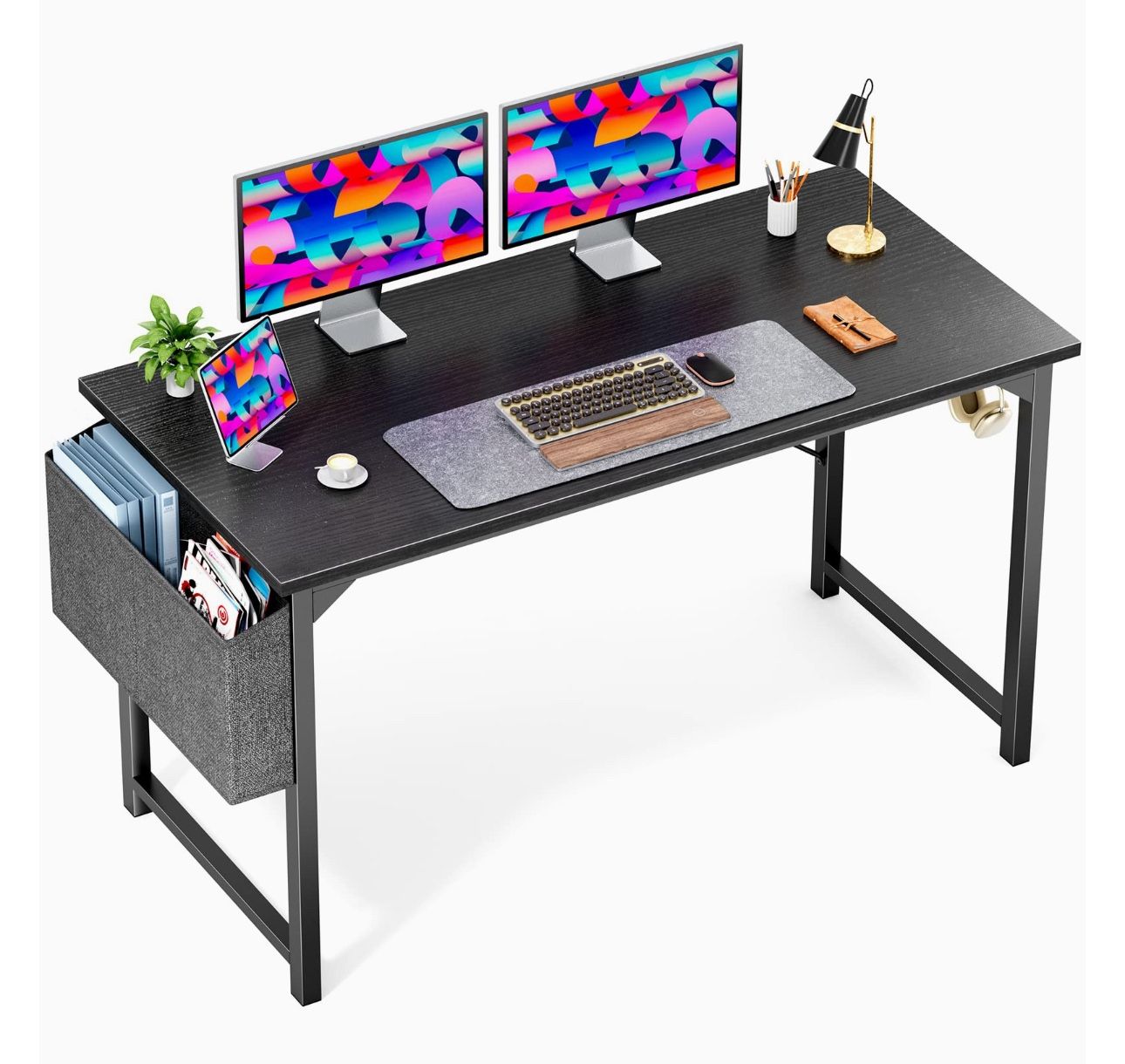 Simple Black Desk (Minimalist Design)