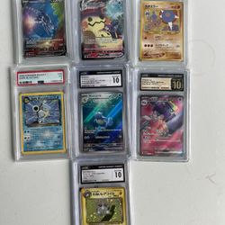 Pokemon Slabs TCG And PSA
