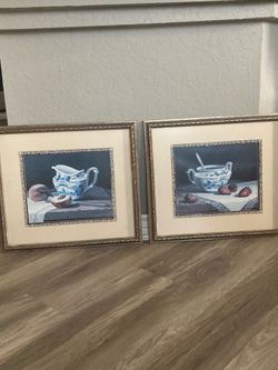 Framed Still Life Artwork