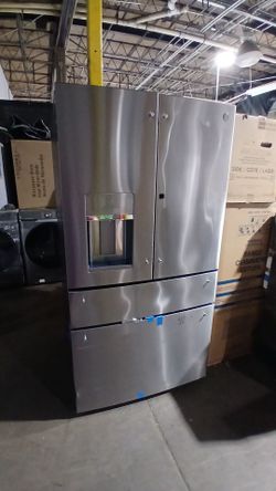 Ge profile 4 door refrigerator with ice maker