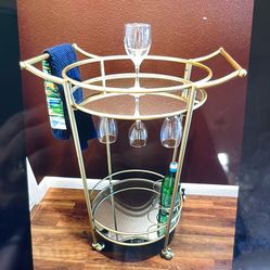 Party Glass Drink Holder On Rollers