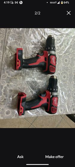 Milwaukee M18 drills