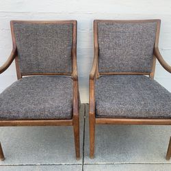 Pair of  Mid-Century Modern Armchairs