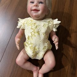 Reborn Realistic Baby Girl Used