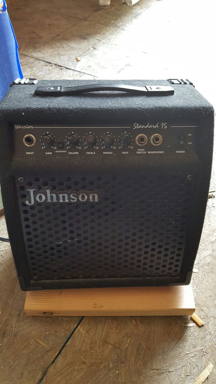 Johnson warrior standard 15 guitar amp