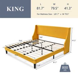 King Bed frame 