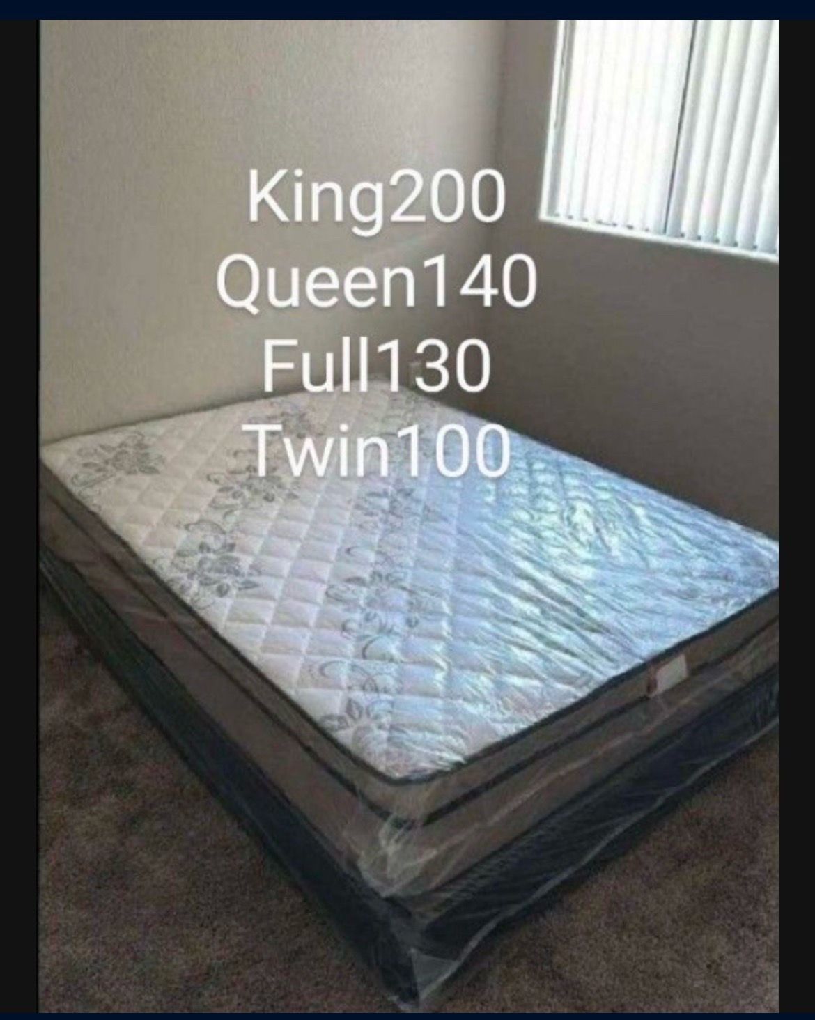Brand new mattress sets