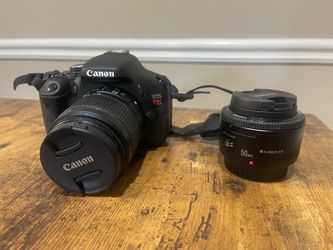 Canon Rebel T3i with 50mm lens