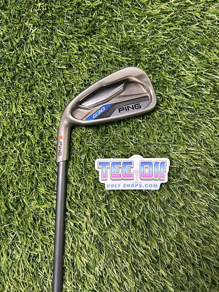 Ping G30 Orange Dot 4 Iron CF5 Stiff Regular SR Flex Original Grip LH