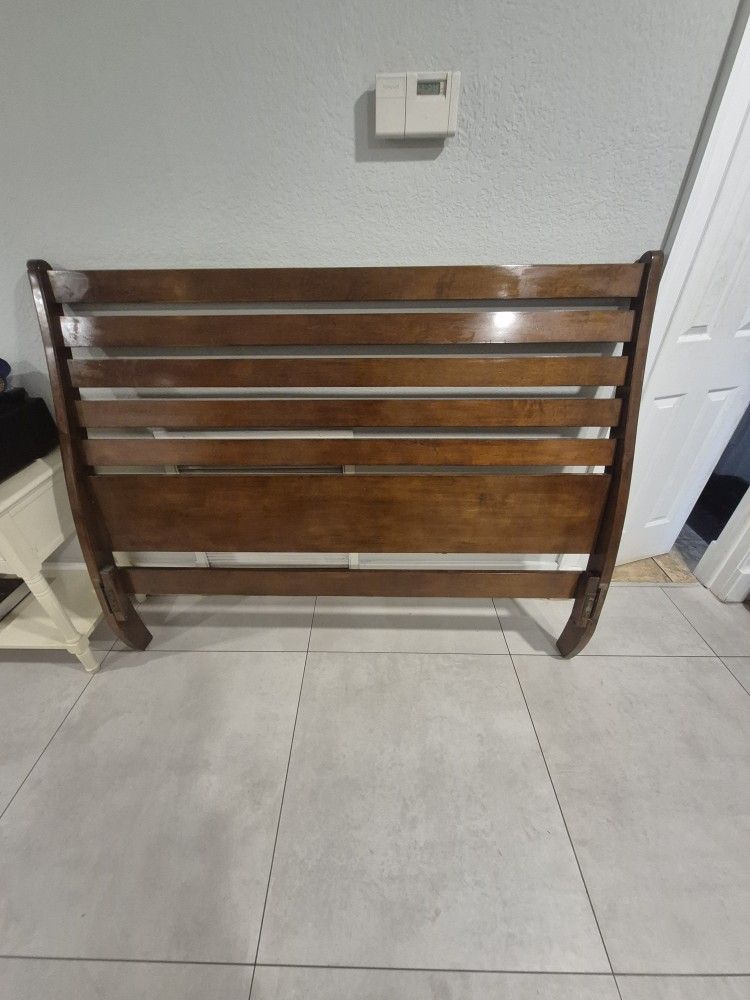 American Signature Queen Wood Bed Frame