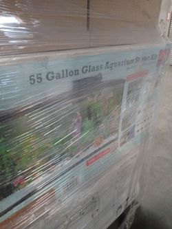 55 gallon glass aquarium starter kit