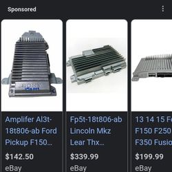 Ford OEM Amplifiers