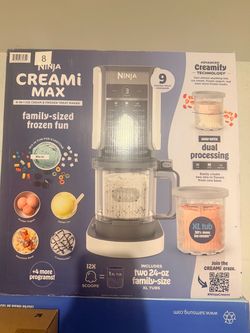 Ninja CREAMi MAX 9-in-1 Ice Cream & Frozen Treat Maker