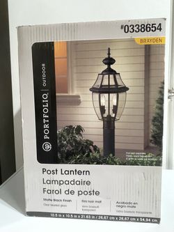 Post lantern