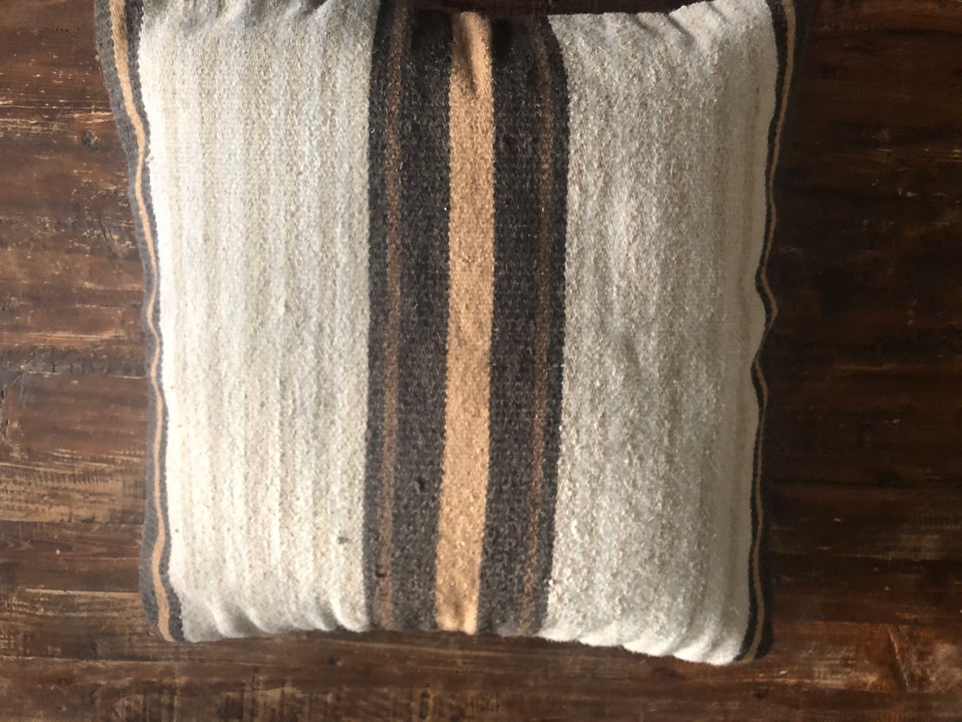 Unbranded Wool Blanket Pillow 24”x24”