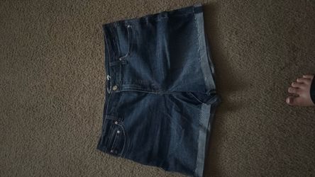 plus-size jean shorts
