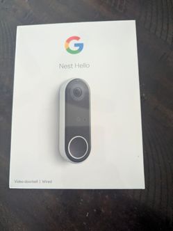 Google Nest Hardwired doorbell New