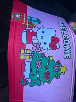 Hello kitty mat