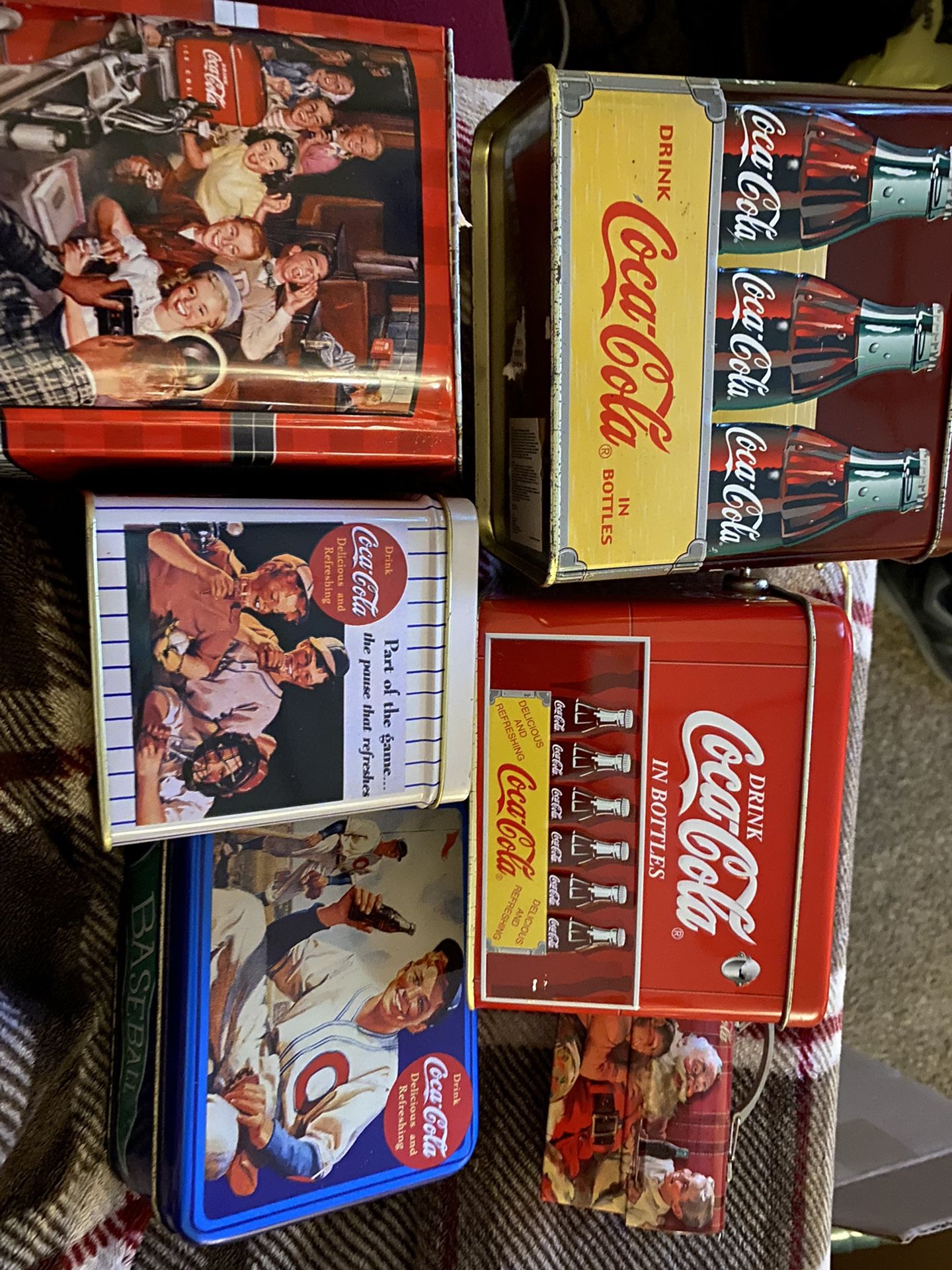 Coca Cola Vintage Tins