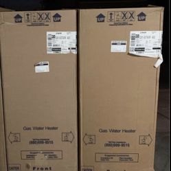 Water Heater Gas 50  Or 40 Gal New Whit Warranty 