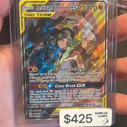 Pokemon reshiram or zekrom gx