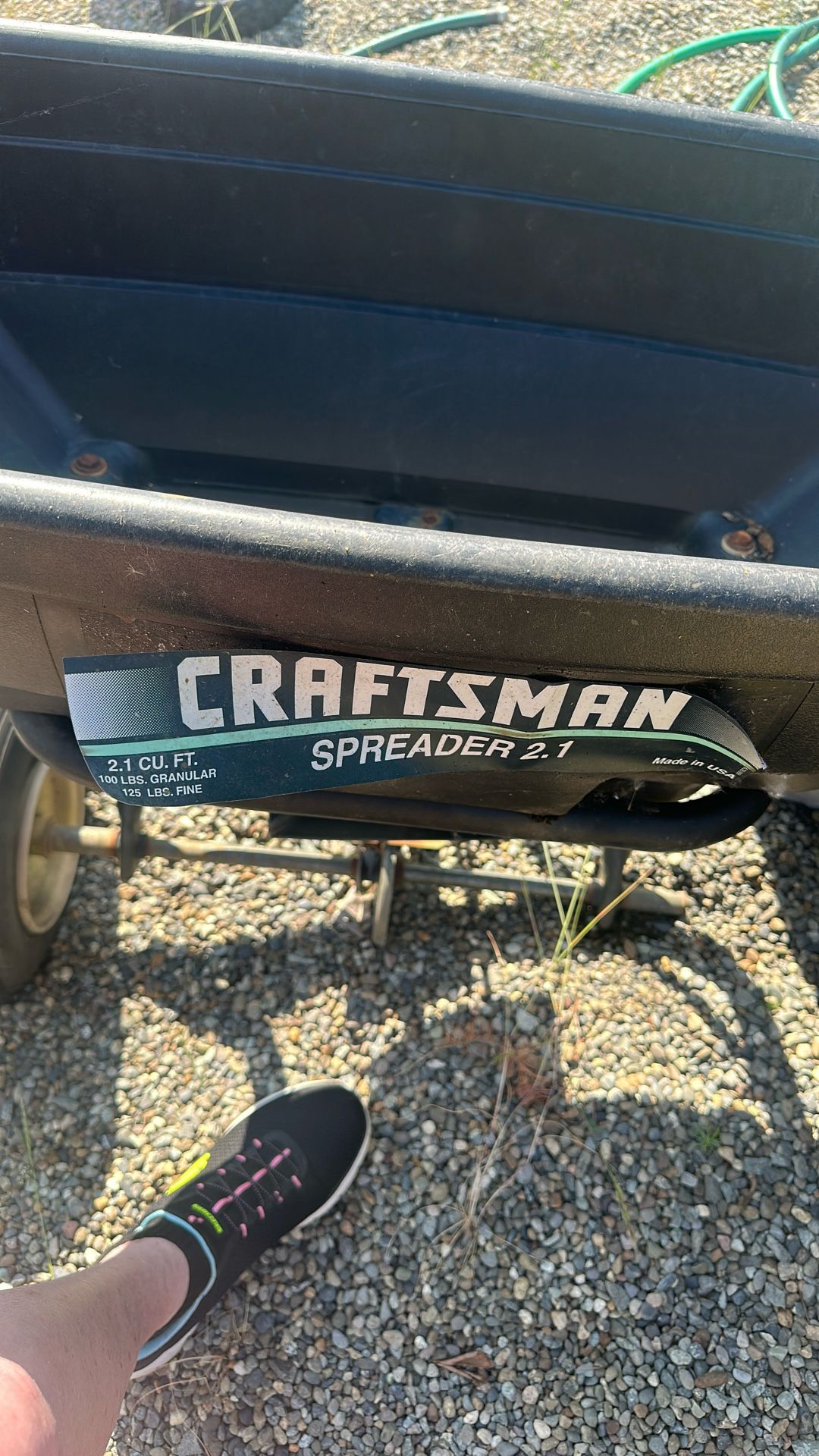 Spreader Behind Riding Lawn Mower