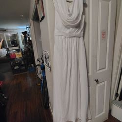 Off White Prom Dress Size 2XL