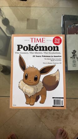 TIME Magazine Pokemon Cover Eevee - Special Edition