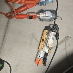 Corded work lights