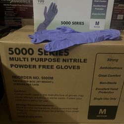 Purple Nitrile Glove 