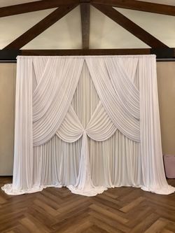 Draped Backdrop
