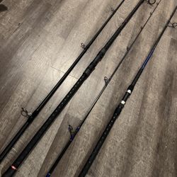 Price Is The Pair Of Penn And Tsunami 12’ Surf Rods. Like New. 