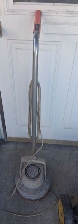 Vintage floor buffer. It works